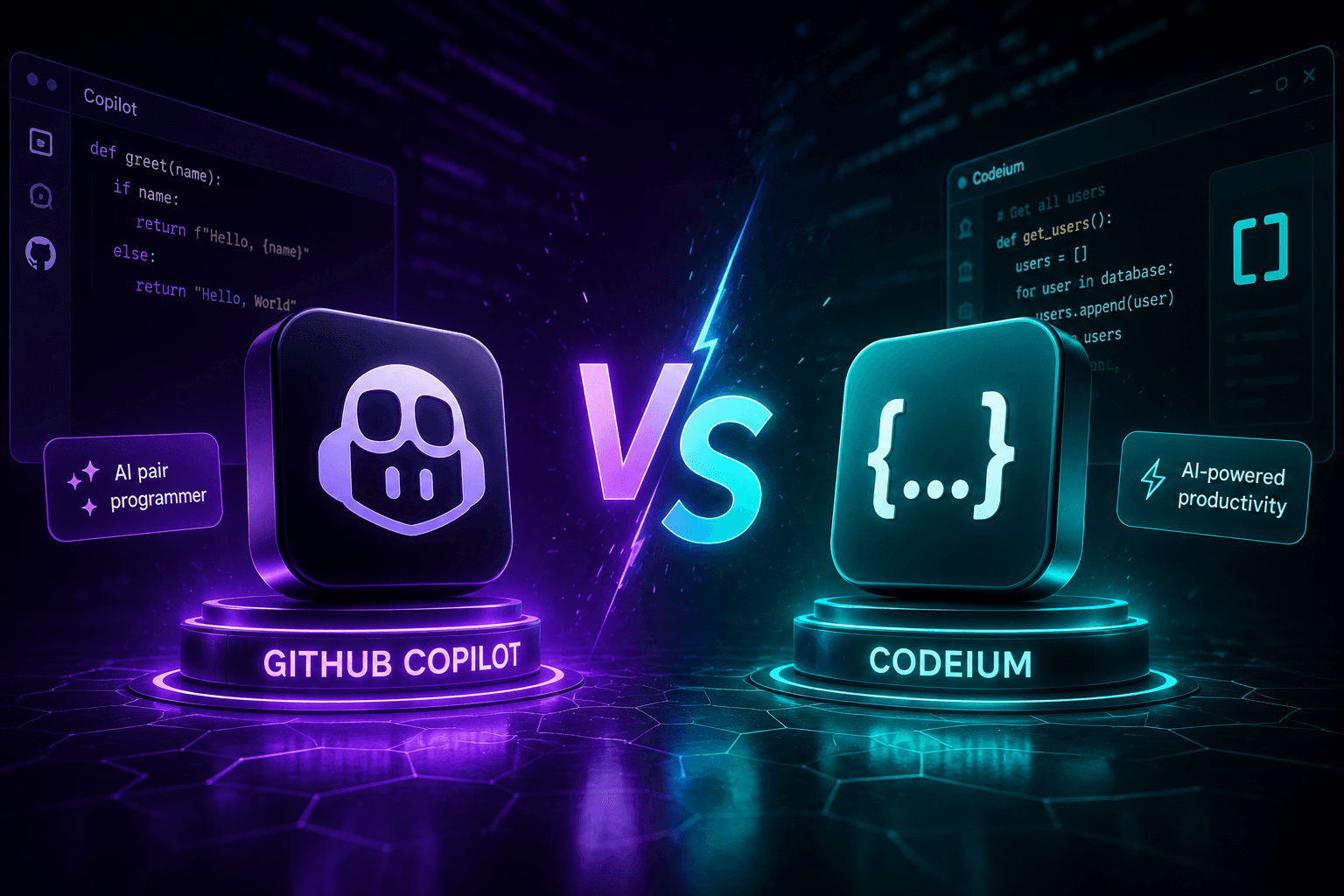 Article illustration: GitHub Copilot vs Codeium: which really boosts your code